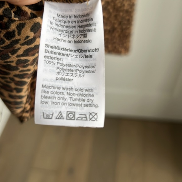 J. Crew Factory leopard print slip dress - Picture 8 of 8